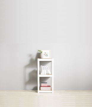 3-SHELVES-W400-D400-H900