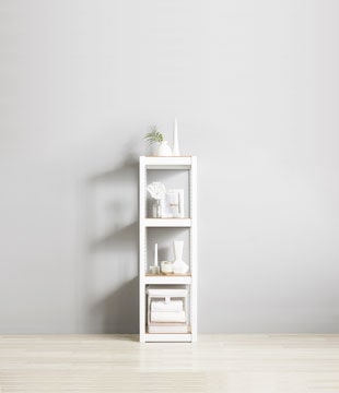 4-SHELVES-W400-D400-H1350
