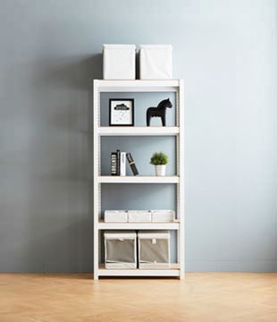5 SHELVES W800 D400 H1800(900+900)mm