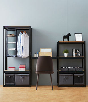 4(3+1) SHELVES + 4 SHELVES, 4 SHELVES W/Hanger